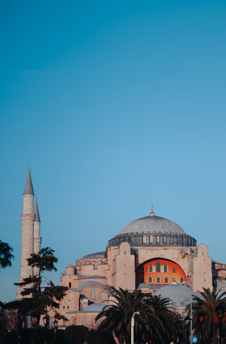 Hagia Sophia Grand Mosque In Istanbul Turkey