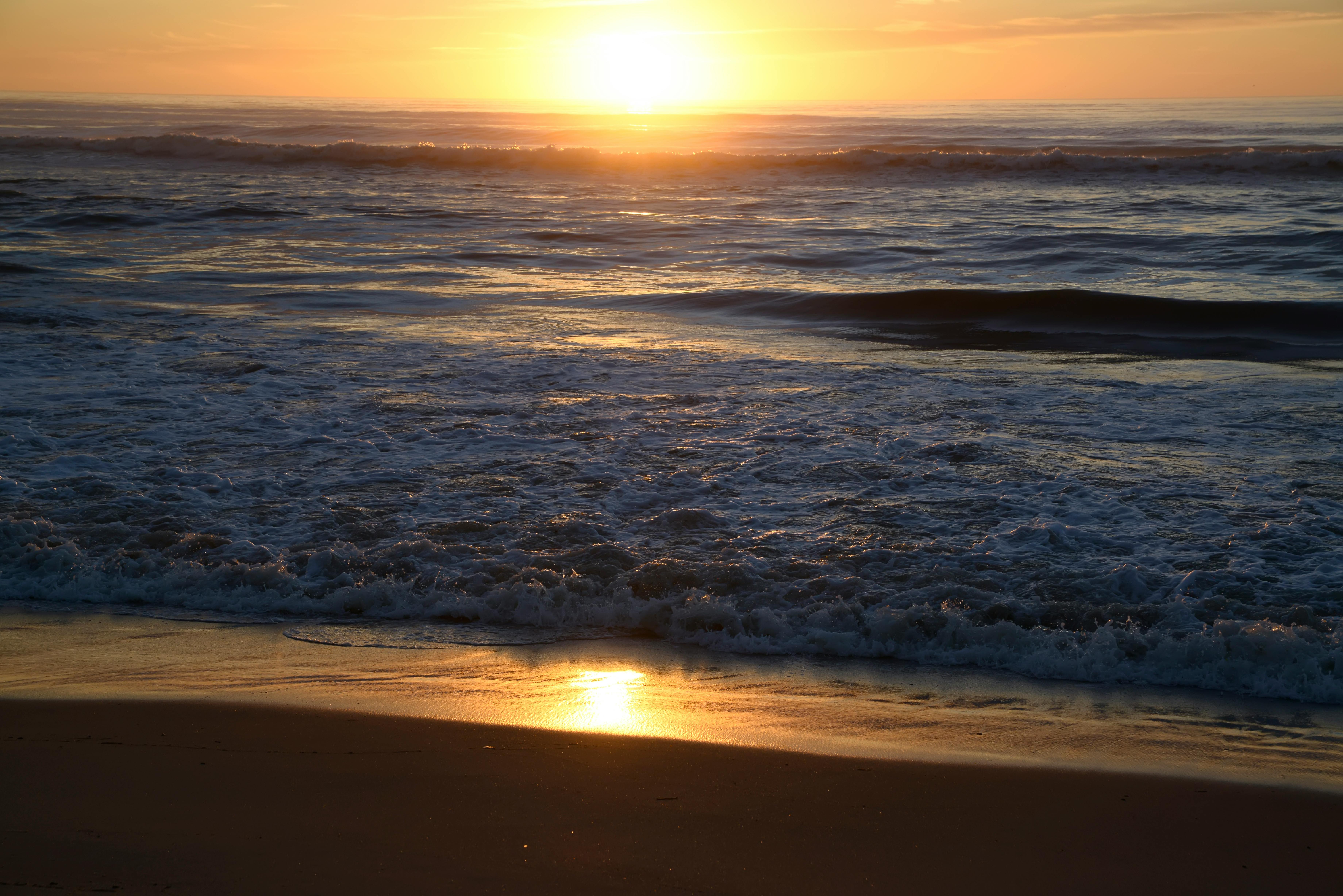 Free stock photo of background, red, sunset