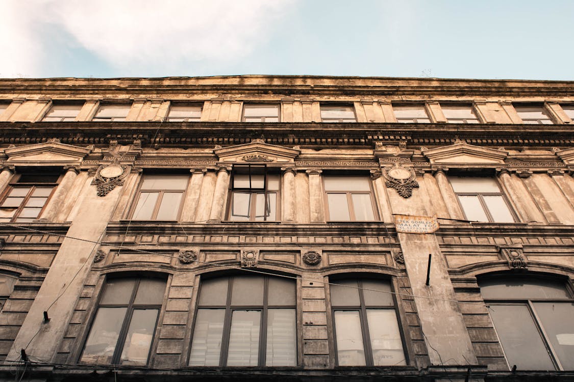 Facade of an Apartment Building