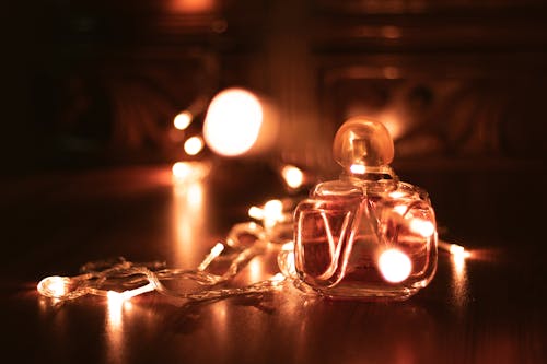 Free stock photo of blurry background, darkness, fairy lights