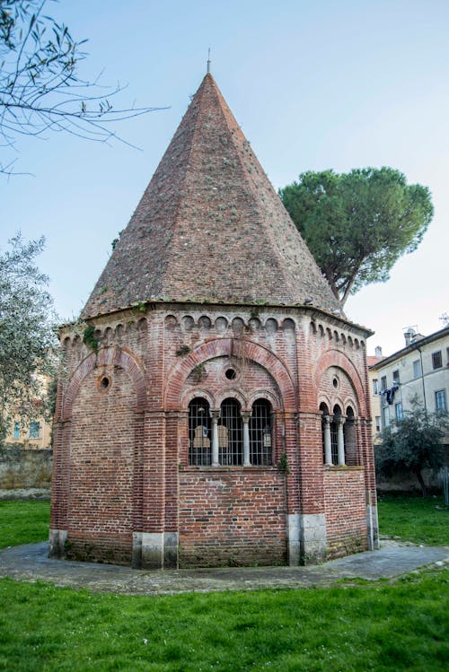 Free stock photo of brick, chapel, red