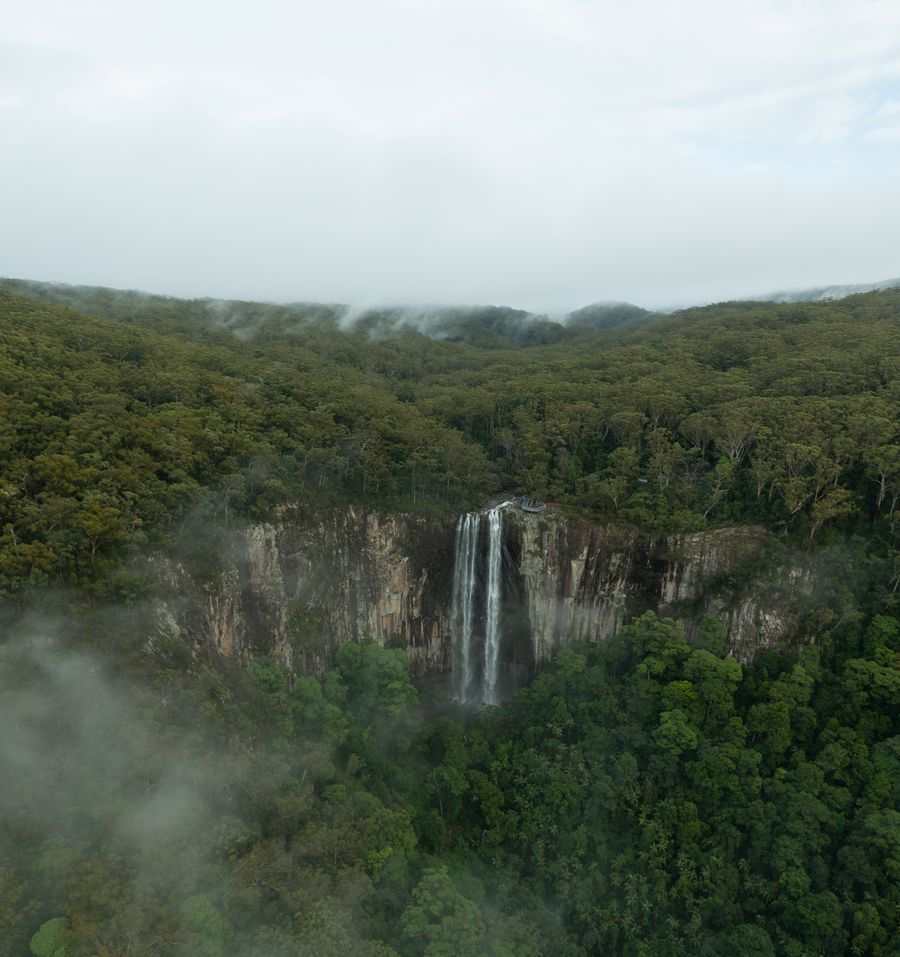 The farm, Bangalow and Minyon Falls