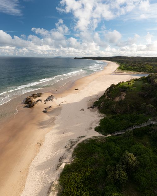 Free Discover the serene coastline of Urunga, Australia with its untouched beauty and tranquil atmosphere. Stock Photo