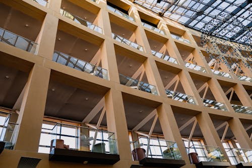 Modern Architectural Balconies Interior Design of a Building