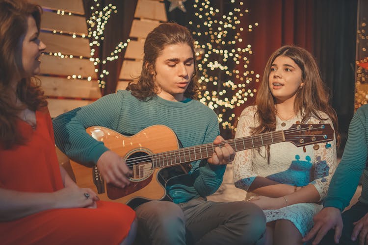 Family Singing Together