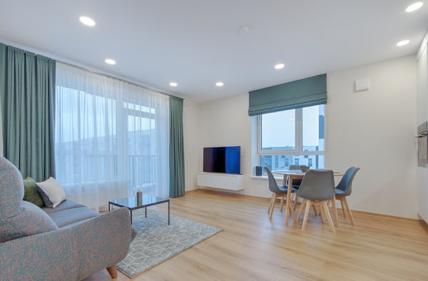minimalistic living room