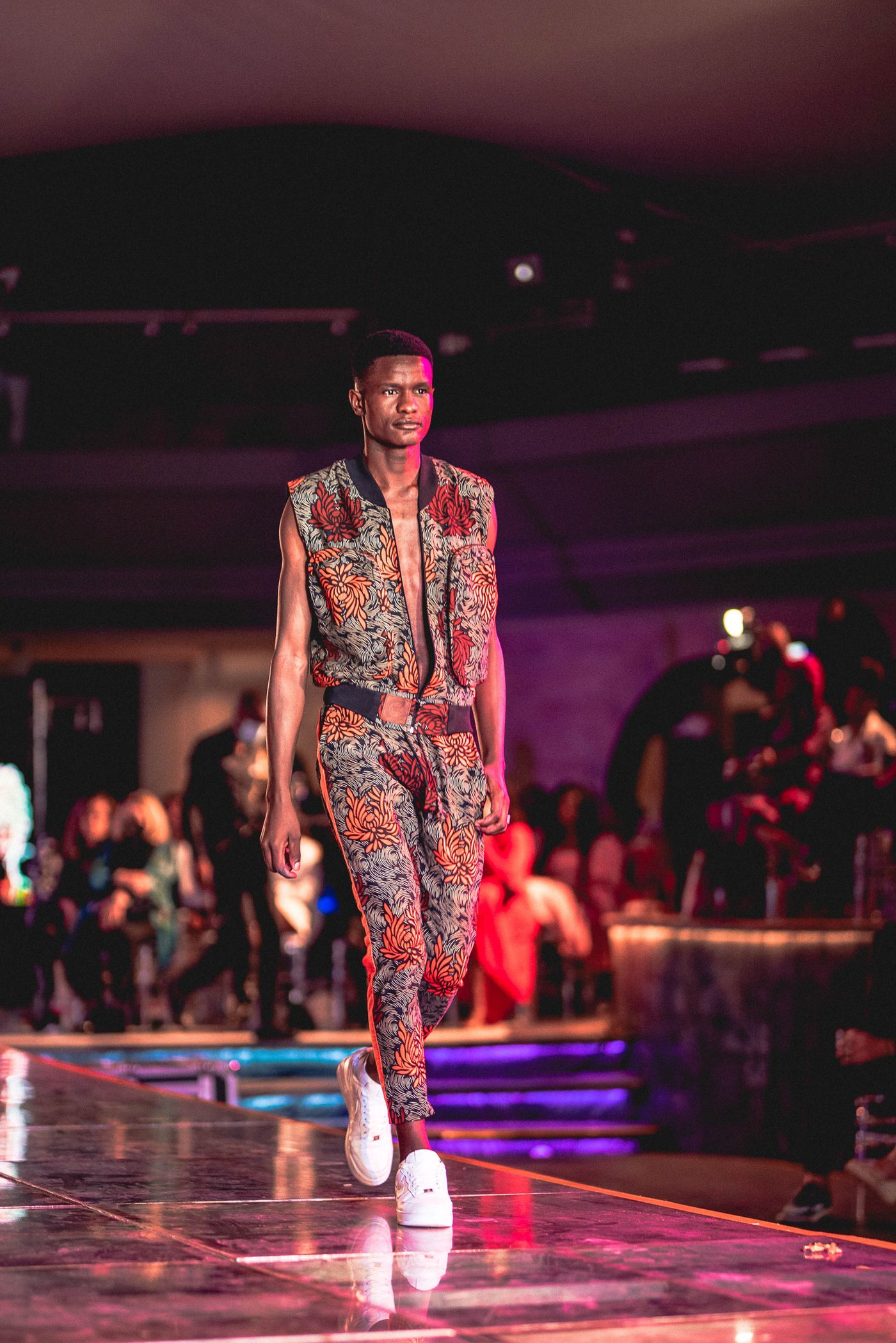Runway walk, full production