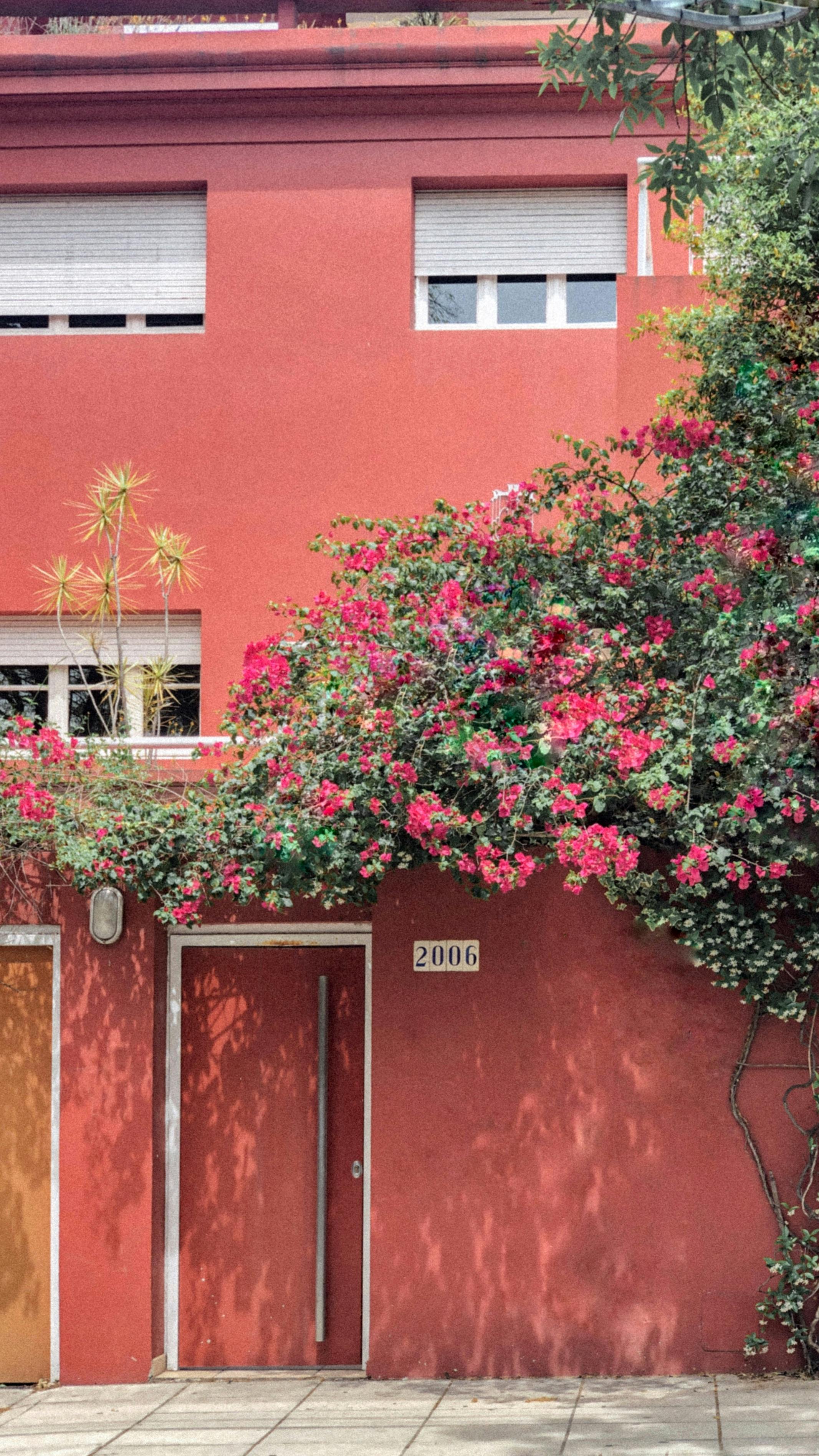 Exterior of a Pink Building · Free Stock Photo