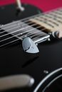 Black and White Guitar Pick