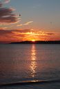 Body of Water during Sunset