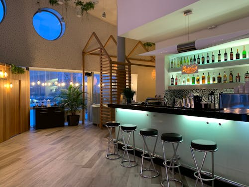 Free Bar Modern Interior Design Stock Photo