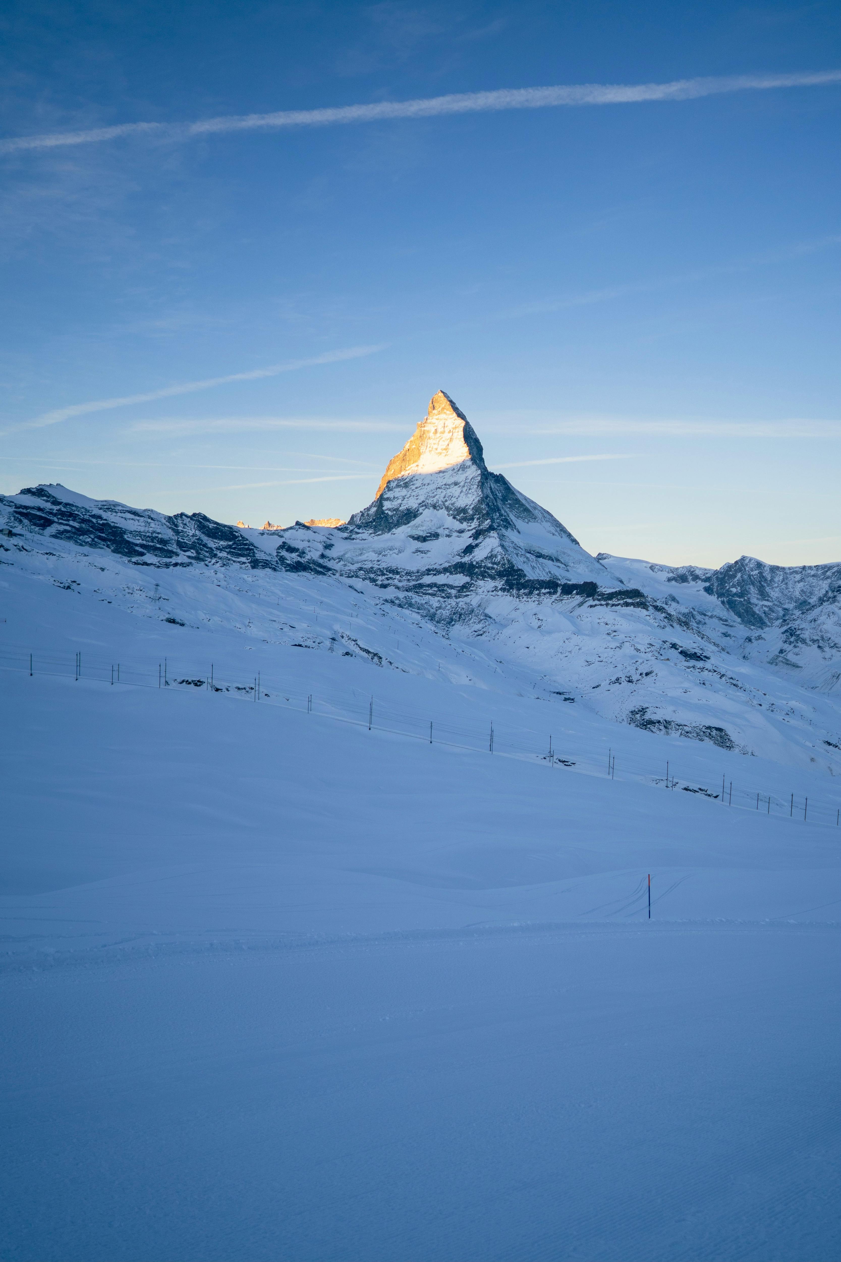 snowcapped mountain