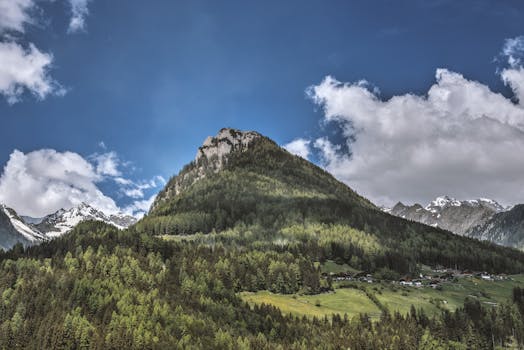 Photo of Mountain Range