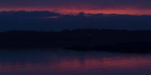 Free stock photo of lake, sunset