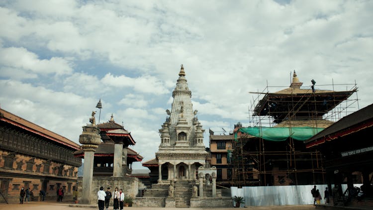 Place With Hindu Temple