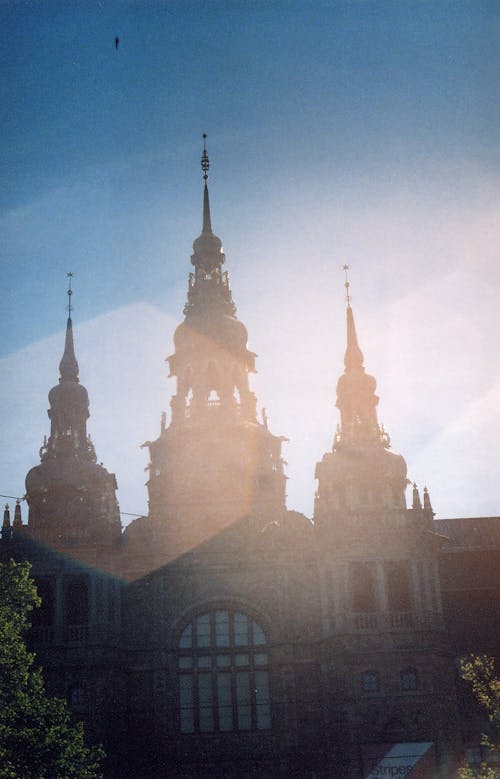 Nordic Museum in Stockholm in Sunlight 