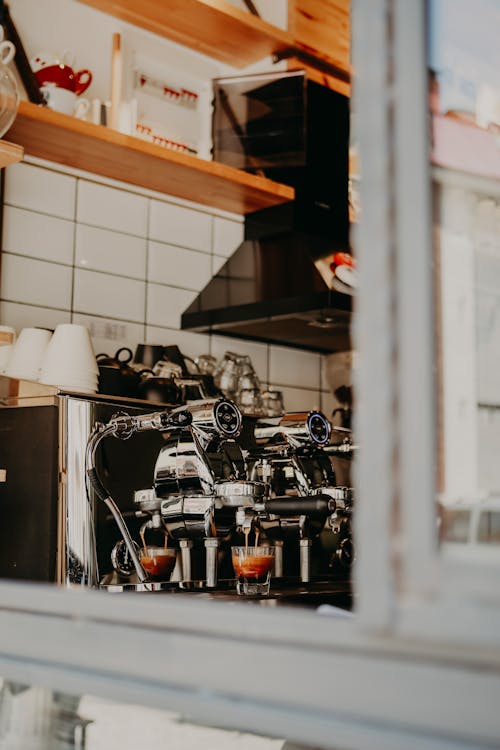 Fotos de stock gratuitas de café, copas, encimera de cocina