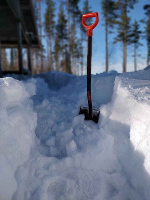 Free stock photo of shovel, snow, winter Stock Photo