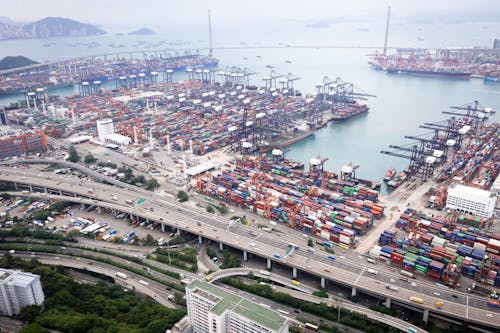 Безкоштовне стокове фото на тему «Аерофотозйомка, гавань вікторії, Гонконг»