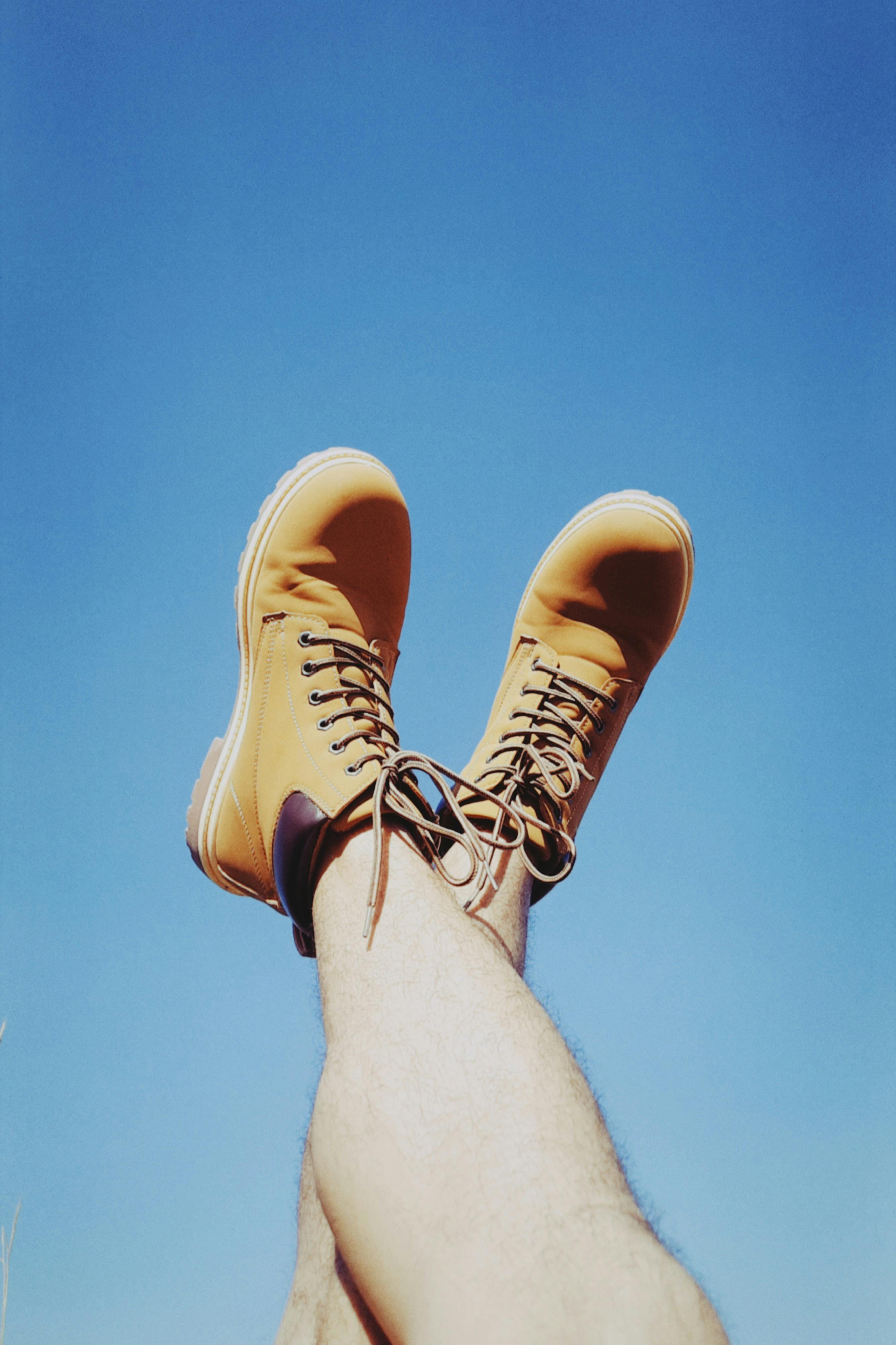 Trappers on Feet · Free Stock Photo
