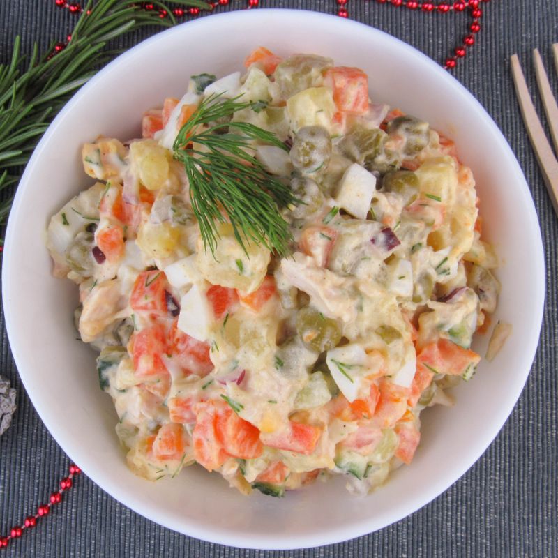 Classic Tuna Pasta Salad with Peas and Dill Pickle