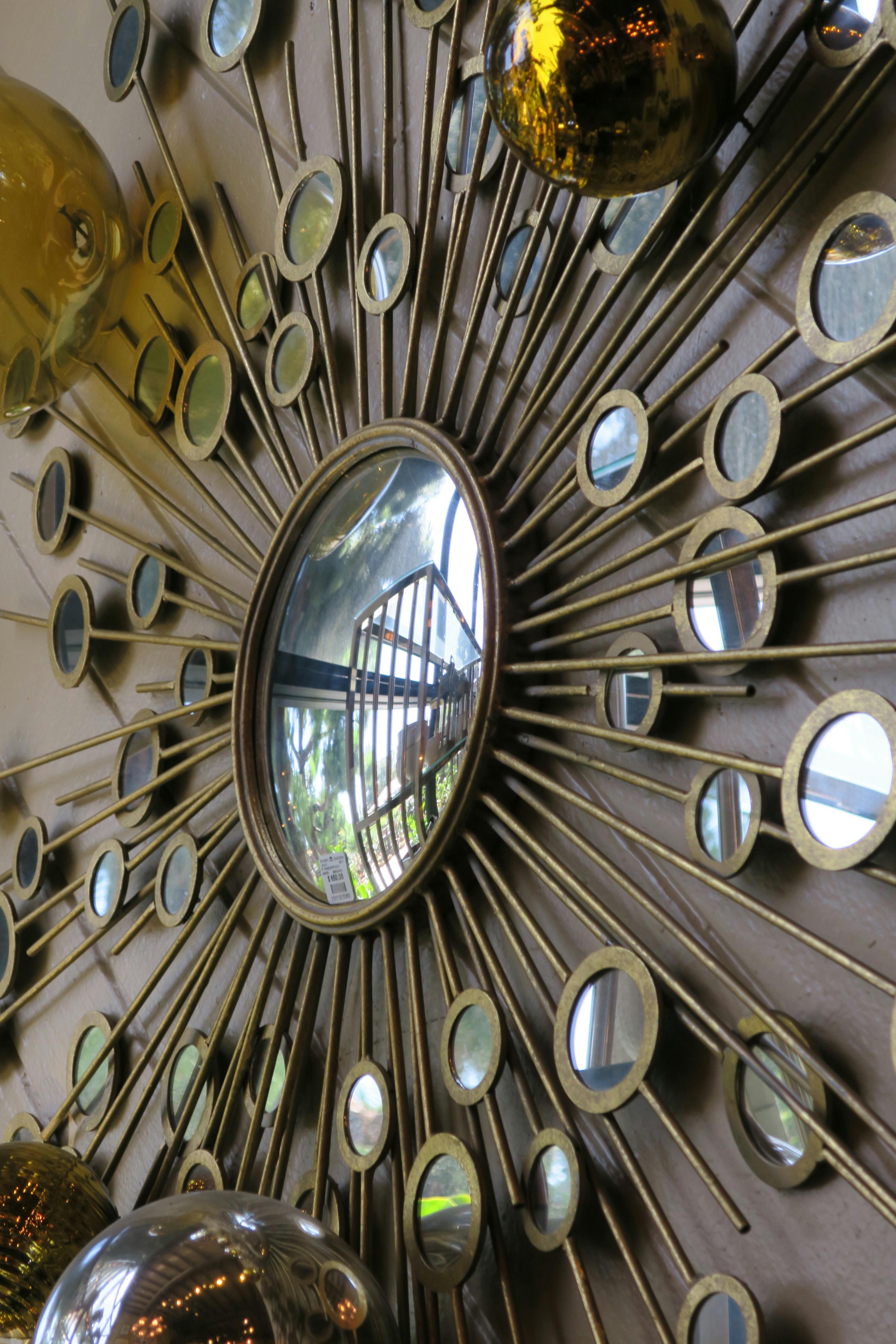 Free stock photo of midcentury, mirrors, quirky