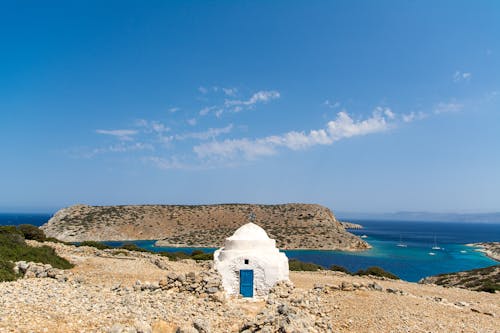 Δωρεάν στοκ φωτογραφιών με άμμος, γαλάζιος ουρανός, ελληνικό νησί Φωτογραφία από στοκ φωτογραφιών