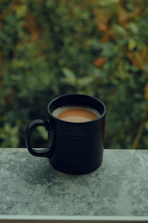 Free Close-up of a Cup of Coffee Stock Photo