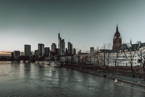 Foto profissional grátis de Alemanha, cair da noite, cidade