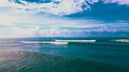 Free stock photo of bali, beach waves, sun