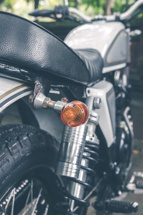 Free Close-Up Photography of Motorcycle Stock Photo