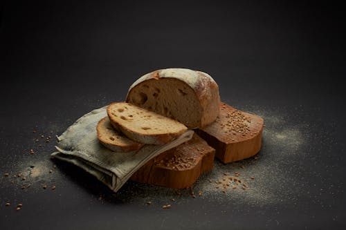 切片麵包的攝影