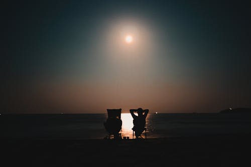 Free stock photo of beach, couple, life