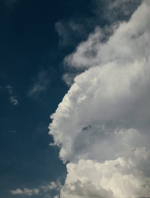 Kostnadsfria Kostnadsfri bild av blå himmel, fluffig, moln Stock foto