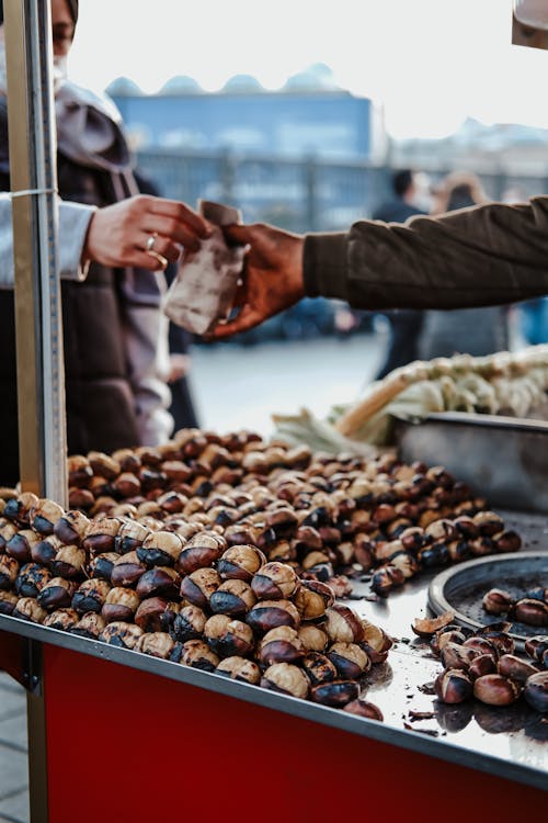 Imagine de stoc gratuită din achiziționare, castane, comercializare