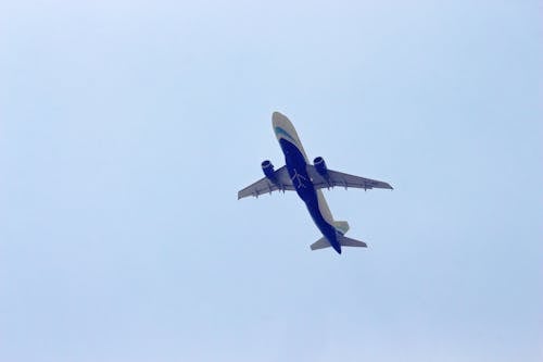 Aviones Blancos Y Azules