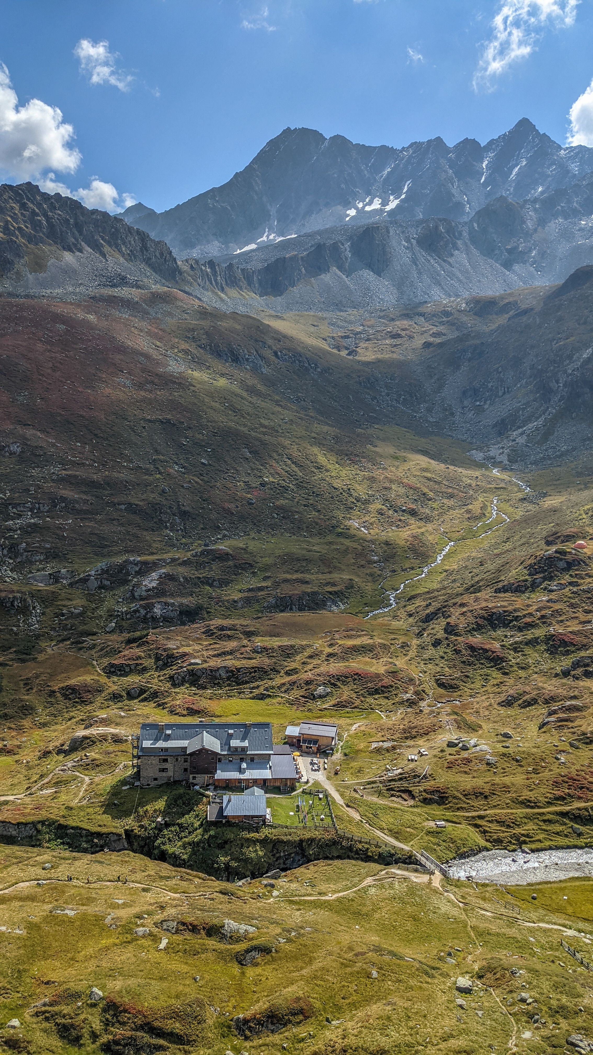 Aerial Photography of Houses on Mountain · Free Stock Photo