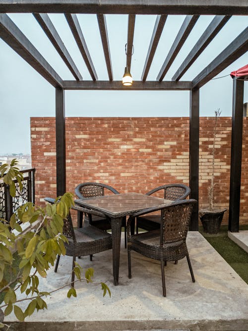 Table and Chairs at a Veranda