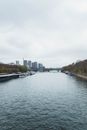 Free stock photo of architecture, boat, bridge