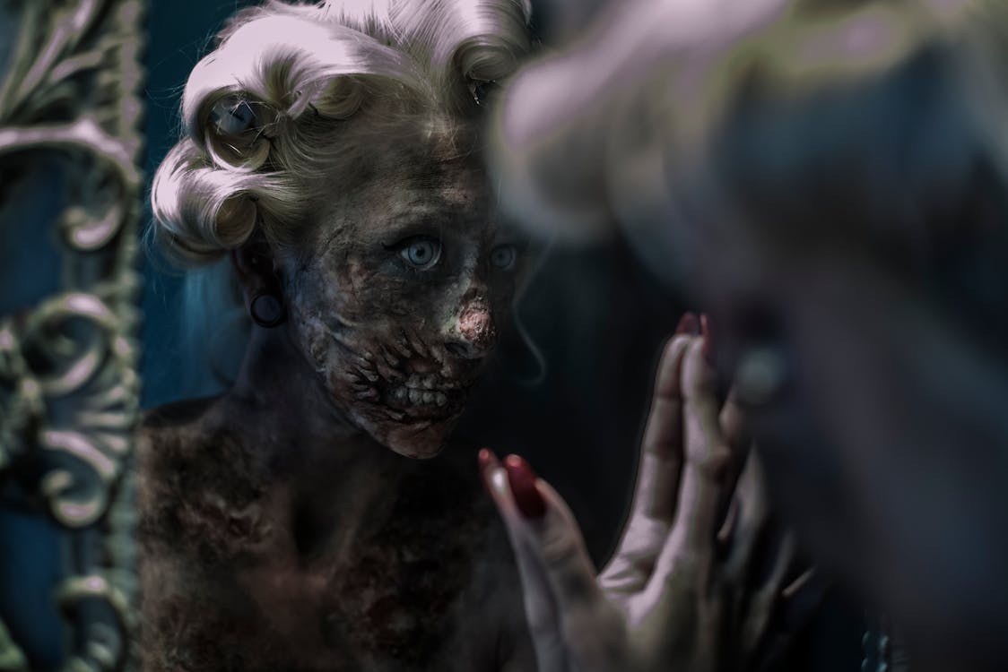 Zombie makeup idea