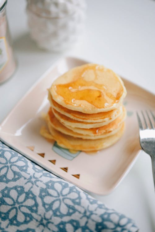 Pancakes with Honey 