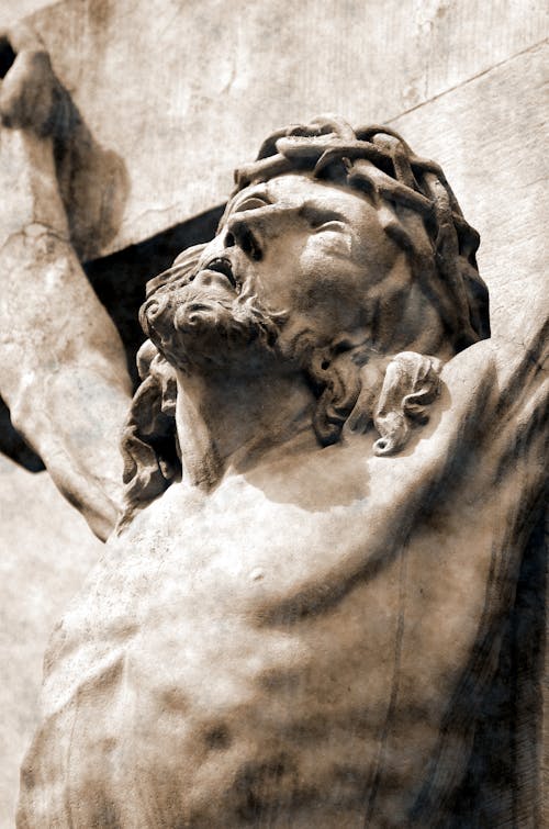 Foto profissional grátis de catolicismo, escultura, estátua