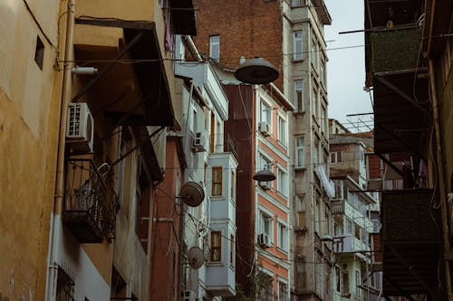 Concrete Buildings in Low Angle Photography