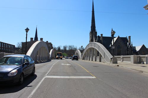 Free stock photo of bridge, city, road Stock Photo