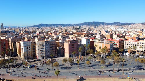 Foto profissional grátis de aéreo, barcelona, cidade