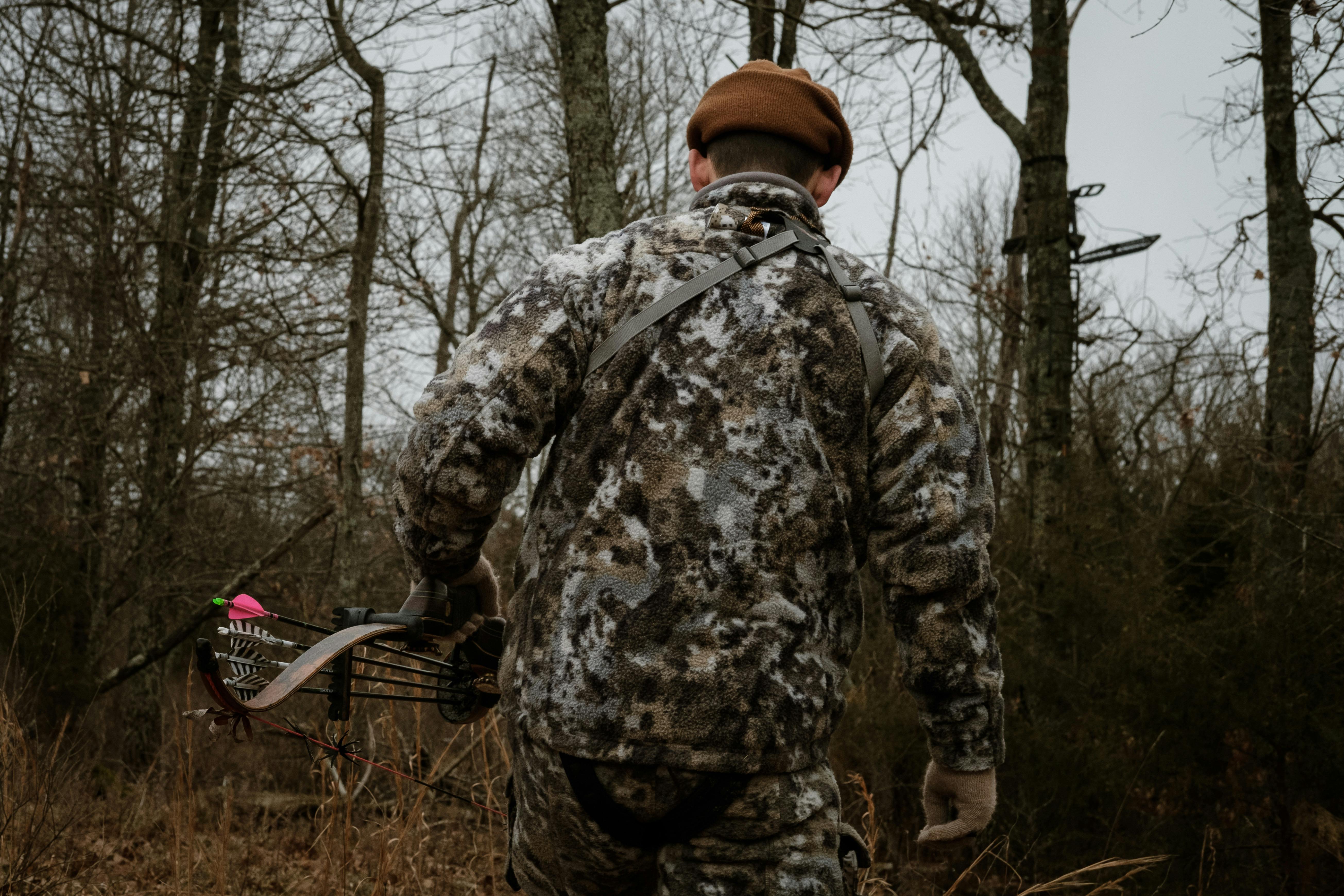 A Hunter in a Forest · Free Stock Photo