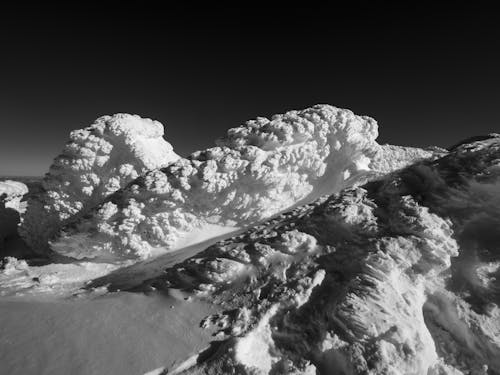 бесплатная Бесплатное стоковое фото с вершина горы, зима, пейзаж Стоковое фото