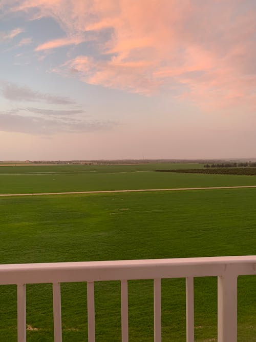 Free stock photo of balustrade, beautiful sky, grass