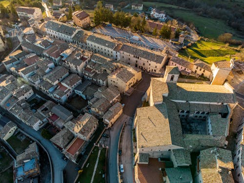 Aerial View of Old Town