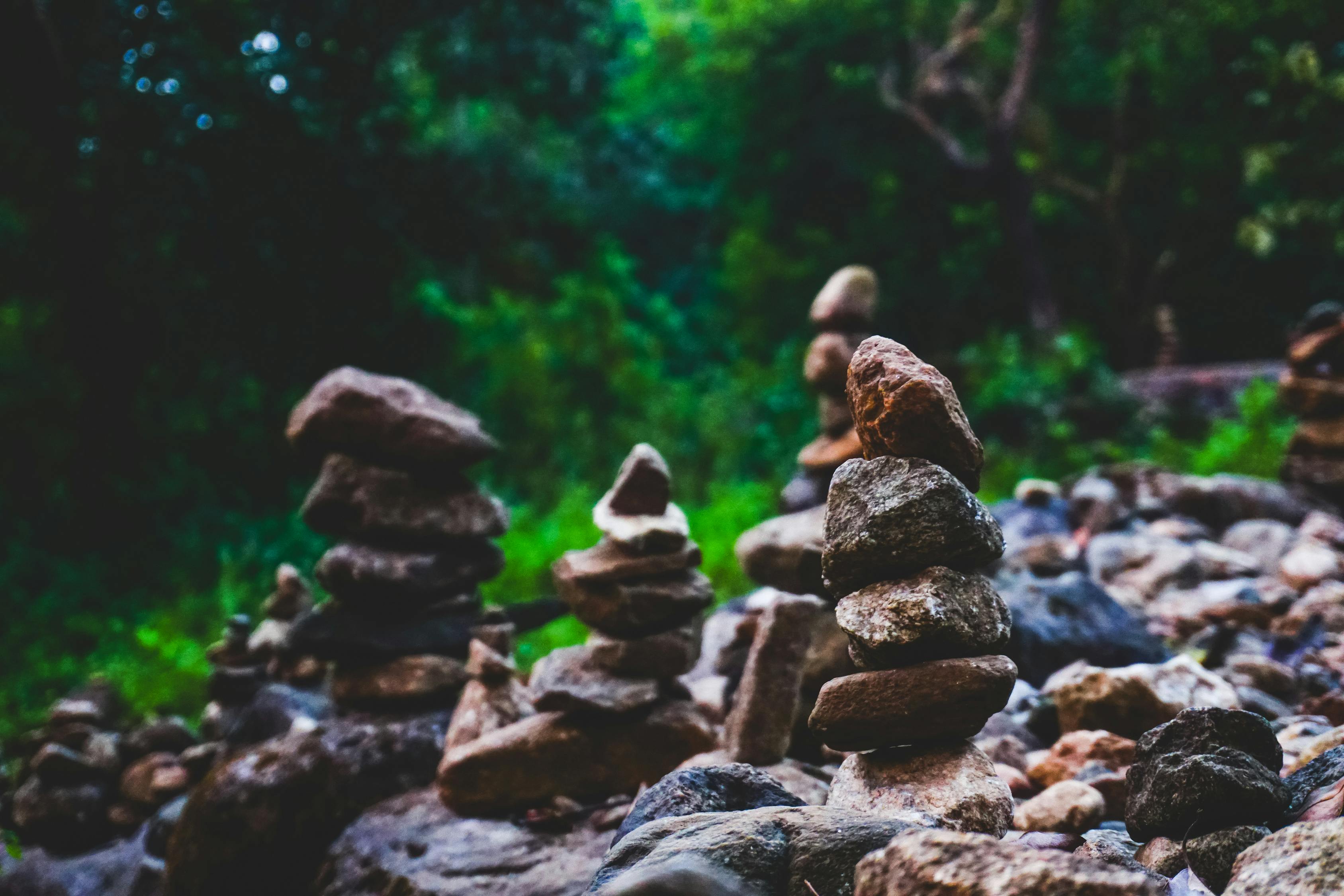 Rock Stacking · Free Stock Photo
